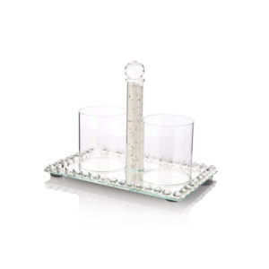 מעמד כוסות זכוכית מהודר