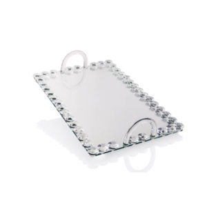 מגש זכוכית מהודר