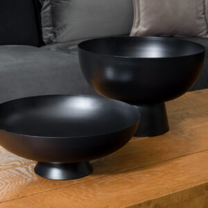 קערות הגשה ונוי מתכתיות