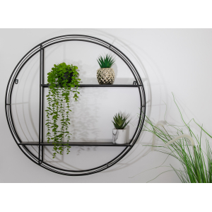 נישה מתכת דיקורטיבית עגולה