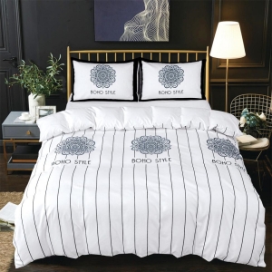 מערכת מצעים יוקרתית סאטן אל קמט-דגם מנדלה