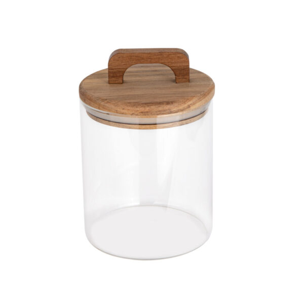 קופסת אחסון מכסה עץ