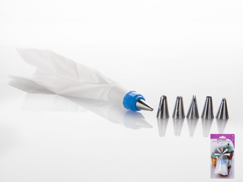 סט שקית זילוף + צנטרים