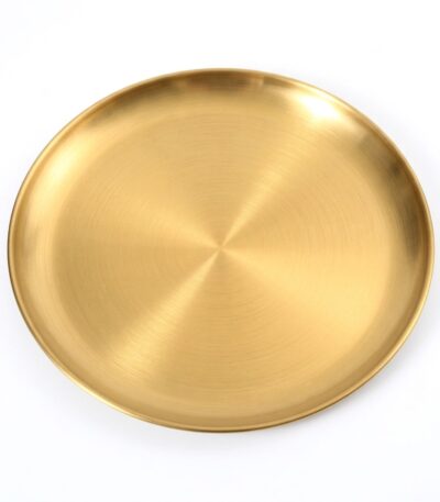 צלחת הגשה GOLDY בגוון זהב – קוטר 30 ס״מ