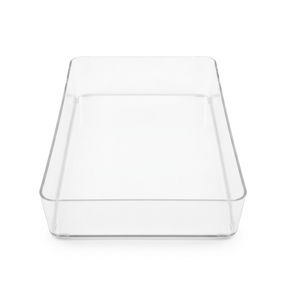 cucina-86892-oa-white.jpg ארגונית שקופה לסידור Tidy 30/20/6 ס״מ