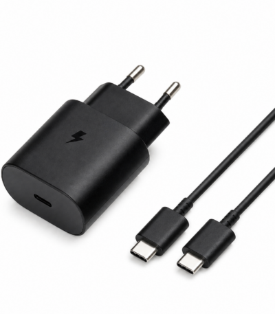 מטען קיר מהיר 25W עם חיבור Type-C